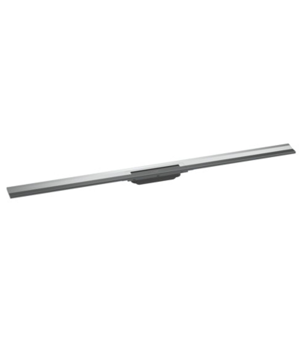 https://raleo.de:443/files/img/11eeea3d5f8f5e4092906bba4399b90c/size_l/Hansgrohe-HG-RainDrain-Flex-Duschrinne-1200-mm-kuerzbar-fuer-Wandmontage-chrom-56054000 gallery number 1